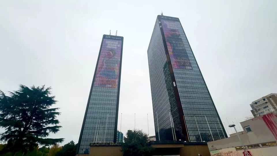 GTA VI display appears on the Les Mercuriales towers in Paris